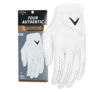 Callaway Golf Tour Authentic Glove (Cadet (Shorter Fingers), Small, White 2022, Worn on Left Hand)
