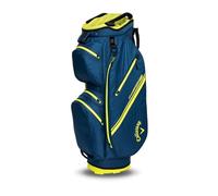Callaway Golf Chase Dry Waterproof Cart Bag 2025, Navy/Fluorscent Yellow