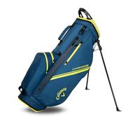 Callaway Golf Chase Dry Waterproof Stand Bag 2025, Navy/Fluorscent Yellow