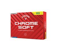 Callaway Golf Chrome Soft 2024, Yellow triple Track