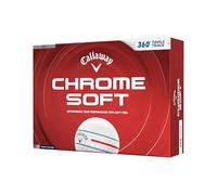 Callaway Golf Chrome Soft Golf Ball 2026, Triple Track 360, White