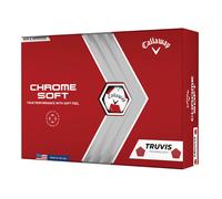 Callaway Golf Chrome Soft Golf Balls (2022 edition), Red, 12 Balls