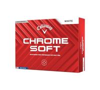 Callaway Golf Chrome Soft Premium Tour Golf Ball 2024 White Standard