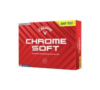 Callaway Golf Chrome Soft Premium Tour Golf Ball 2024 Yellow 360 Triple Track