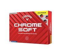 Callaway Golf Chrome Soft Premium Tour Golf Ball 2024 Yellow True Track