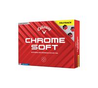 Callaway Golf Chrome Soft Premium Tour Golf Ball 2024 Yellow True Track