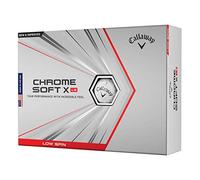 Callaway Golf Chrome Soft X Low Spin Golf Balls 2021,White