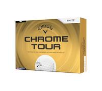 Callaway Golf Balls CHROME TOUR 2026 Premium White Dozen