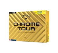 Callaway Golf Chrome Tour Premium Golf Ball 2024, Yellow