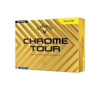 Callaway Golf Chrome Tour Premium Golf Ball 2024, Yellow