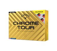 CALLAWAY CHROME TOUR TRUTRACK GOLF BALLS - YELLOW - 1 Dozen