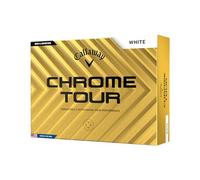 CALLAWAY 2024 CHROME TOUR GOLF BALLS - WHITE - 1 Dozen