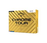 Callaway Golf Chrome Tour Premium Golf Ball 2024, White, 1 Dozen