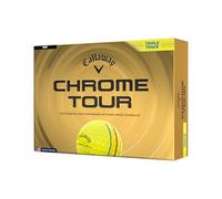 Callaway Golf Chrome Tour Premium Golf Ball 2026, Tripple Track, Yellow