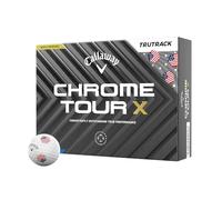 Callaway Golf Chrome Tour X Golf Ball 2024 - USA TruTrack, One Dozen