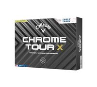 Callaway Chrome Tour X Triple Track Golf Balls - White