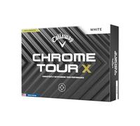 Callaway Golf Chrome Tour X Premium Golf Ball 2024, White, One Dozen