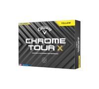 Callaway Golf Chrome Tour X Premium Golf Ball 2024, Yellow