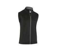 Callaway - Golf Gilet for Men, Short Sleeve Lightweight Vest, Layering Top, Thermal (Caviar Black)