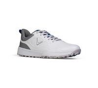 Callaway Golf Men's GTX Golf Shoe, White/Grey/Blue, 13 UK