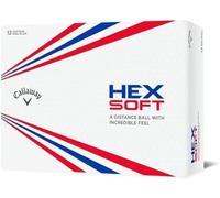 Callaway Golf Hex Soft Golf Balls 2019, White, One Dozen