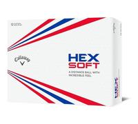 Callaway Golf Hex Soft Golf Balls 2019, White, One Dozen