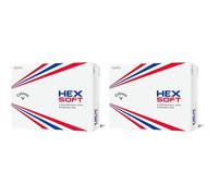 Callaway Golf Hex Soft Golf Balls 2019 White One Dozen Pack of 2