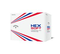 Callaway Golf Hex Soft Golf Balls 2019, White, Two Dozen
