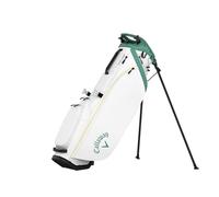 Callaway Golf Hyperlite Zero Ultra Lightweight Stand Bag 2025, White/Green/Gold