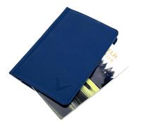 Callaway Golf Leather Bi-Fold Scorecard Holder - Navy Blue Leather Golf scorecard Holder