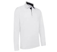Callaway Golf Mens 2025 Long Sleeve Swingtech Performance Fabric Polo Shirt