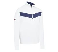 CALLAWAY 2025 ODYSSEY 1/4 ZIP GOLF SWEATER - BRIGHT WHITE - 2XL