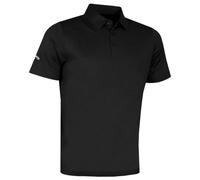 Callaway Golf Mens Swingtech Solid Polo Shirt - Caviar - S