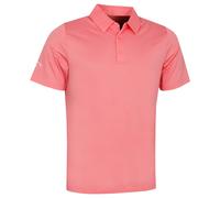 Callaway Golf Mens 2026 SwingTech Solid Stretch Moisture Wicking Polo Shirt