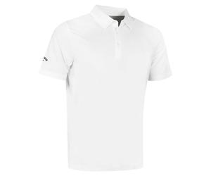 Callaway Golf Mens 2026 SwingTech Solid Stretch Moisture Wicking Polo Shirt