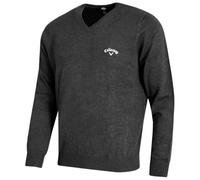 Callaway Golf Mens Ace Long Sleeve Sweater - Charcoal Heather - XXL