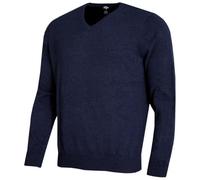 Callaway Golf Mens Ace Long Sleeve Sweater - Navy Heather Tonal - M
