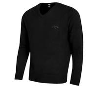 Callaway Golf Mens Ace Long Sleeve Sweater - True Black Tonal - M