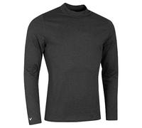 Callaway Golf Mens Crew Neck Baselayer - Ebony Heather - XXL