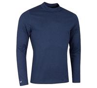 Callaway Golf Mens Crew Neck Baselayer - True Navy Heather - L