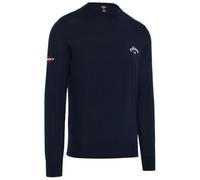 Callaway Golf Mens Crew Neck Merino Mix Sweater - Navy Blue - XL