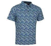 Callaway Golf Mens Kaleidoscope Chev Polo Shirt - Peacoat - XL