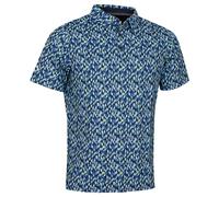 Callaway Golf Mens Kaleidoscope Chev Polo Shirt - Peacoat - XL