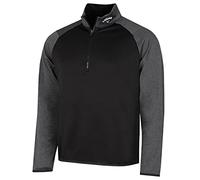 Callaway Golf Mens Long Sleeve 1/4 Zip Waffle Sweater - Caviar - XL