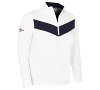 Callaway Golf Mens Odyssey 1/4 Zip Stretch Sweater - Bright White - M