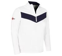 Callaway Golf Mens Odyssey 1/4 Zip Stretch Sweater - Bright White - XXL