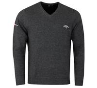 Callaway Golf Mens Odyssey Long Sleeve Sweater - Charcoal Heather Tour - S