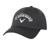Callaway Golf Mens Side Crested Tour Logo Cap - Charcoal - One Size