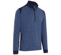 Callaway Golf Mens Soft Touch Blocked Sweater - Peacoat Heather - XXL