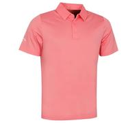 Callaway Golf Mens 2025 Swingtech Solid Stretch Moisture Wicking Polo Shirt